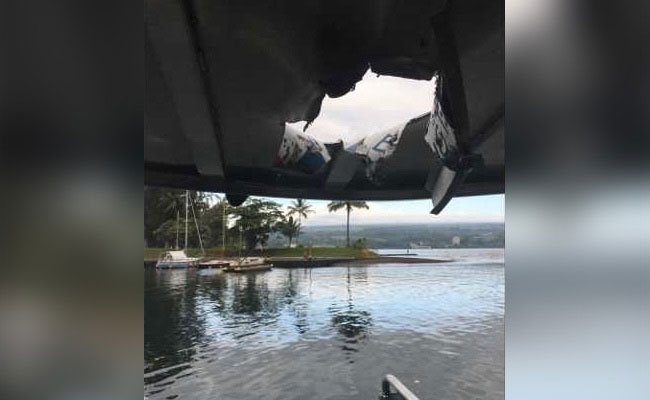 Lava From Kilauea 'Collapse Explosion' Destroys Hawaii Structures