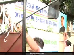 BJP Youth Activists Attack Shashi Tharoor's Office For "Hindu Pak" Remark BJP Youth Activists Attack Shashi Tharoor's Office For "Hindu Pak" Remark