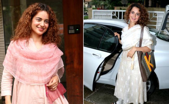Kangana Ranaut Kills It In The Simplest Of Cotton Suits. Be Like Kangana