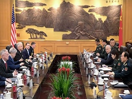 Jim Mattis Talks Cooperation With China Defence Chief Amid Tensions Jim Mattis Talks Cooperation With China Defence Chief Amid Tensions