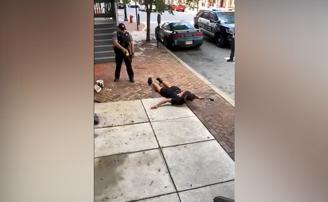 On Video, US Cop Tases Unarmed Black Man For "Not Following Instructions"