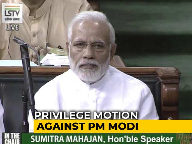 Congress Submits Privilege Motion Against PM, Defence Minister On Rafale