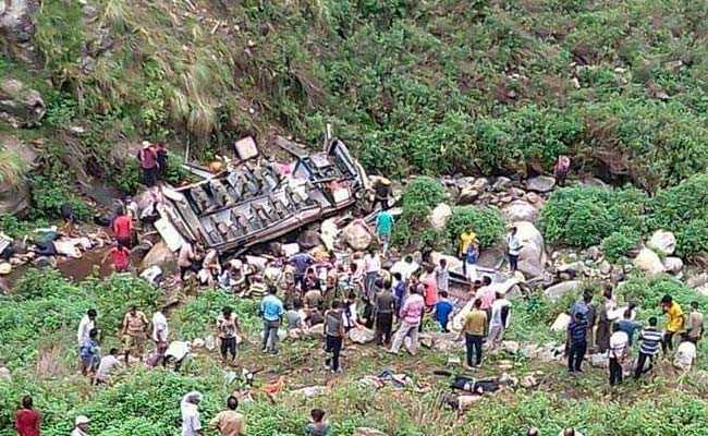 Uttarakhand Bus Carrying Around 50 People Falls In Gorge: Report