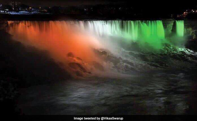 Empire State Building, Niagara Falls Lit-Up For India's Independence Day