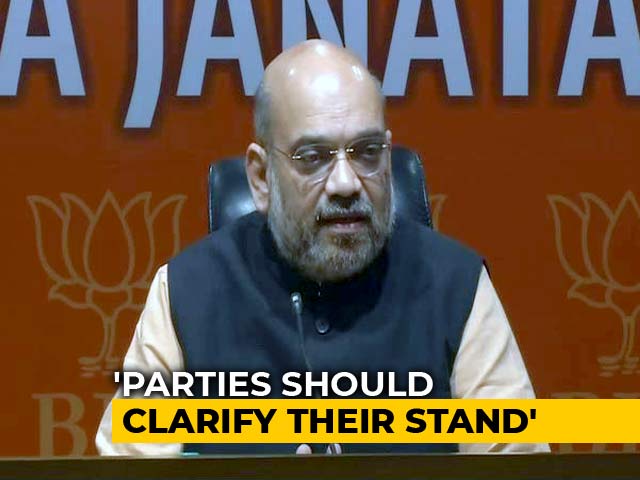 "What About Rights Of Assamese, Indians": Amit Shah Tears Into Opposition