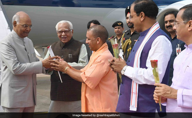 President Kovind Inaugurates 'One District One Product' Summit In UP