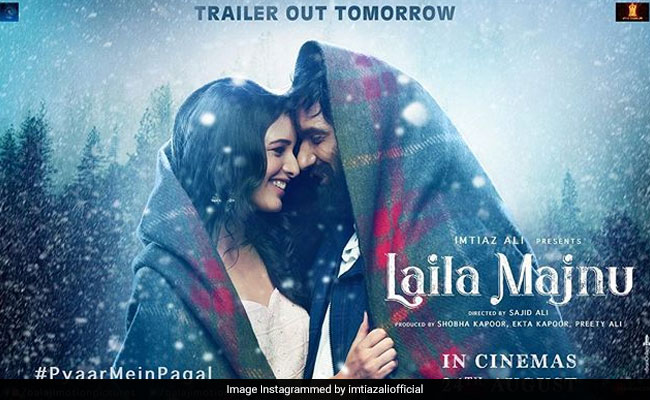 <I>Laila Majnu</I> New Poster: This Is When You Can Watch The Trailer