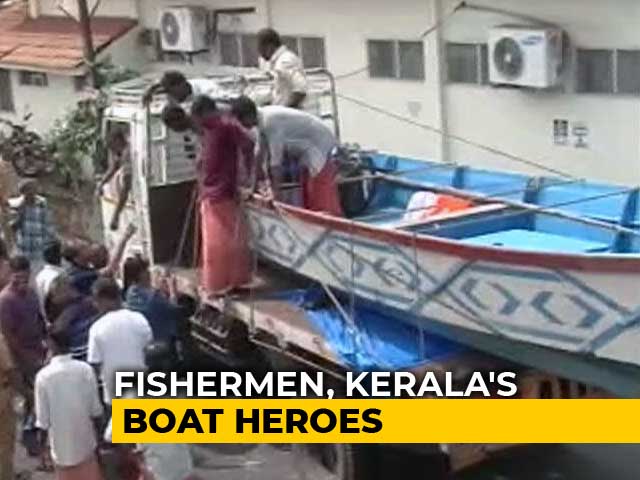 In Pocket Of Flood-Hit Kerala, Fishermen Saved A Hundred Lives