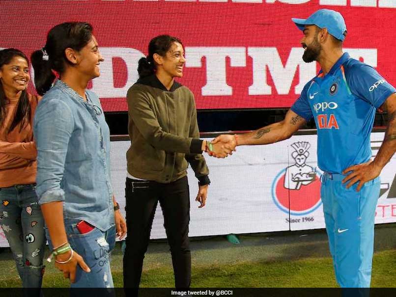 IPL 2018: Virat Kohli Wishes Smriti Mandhana, Harmanpreet Kaur Ahead Of Women IPL 2018: Virat Kohli Wishes Smriti Mandhana, Harmanpreet Kaur Ahead Of Women