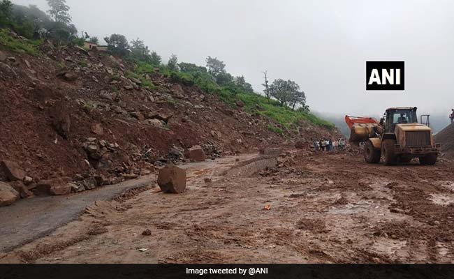 Jammu-Srinagar National Highway Closed After Rains Trigger Landslide