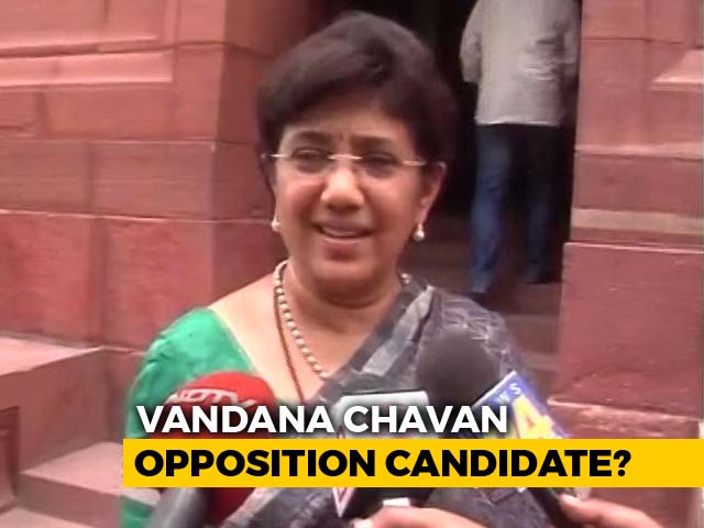 Opposition Picks Vandana Chavan For Rajya Sabha No 2 Post