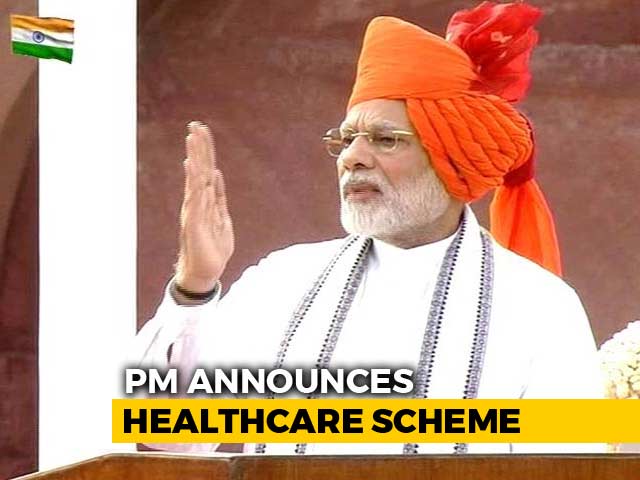 PM Modi Announces Healthcare Scheme, Ayushman Bharat On Independence Day
