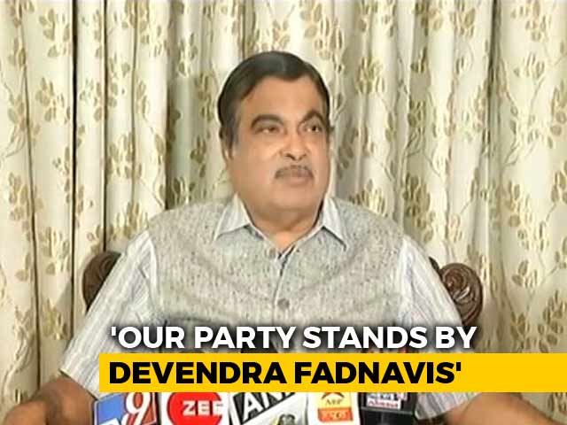 No Talk Of Replacing Devendra Fadnavis, Says Nitin Gadkari On Maratha Row