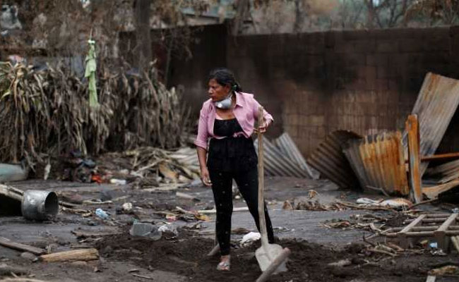 She Lost 50 From Family In Guatemala. Days On, She Digs Volcanic Rubble