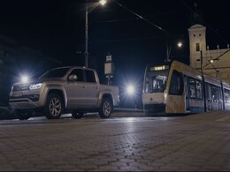 Watch Volkswagen Amarok Pickup Pull A 49-Tonne Tram Watch Volkswagen Amarok Pickup Pull A 49-Tonne Tram