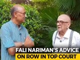 Video: Walk The Talk With Eminent Jurist Fali Nariman