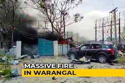 11 Dead In Huge Fire At Cracker Warehouse In Telangana's Warangal 11 Dead In Huge Fire At Cracker Warehouse In Telangana's Warangal