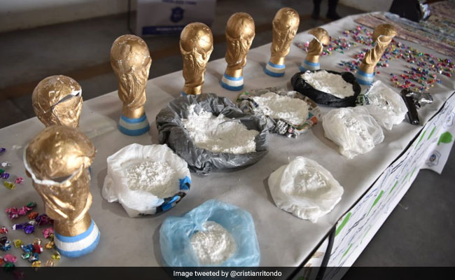 Fake World Cup Trophies Used To Smuggle Cocaine, Marijuana