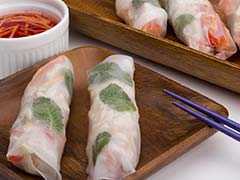 Chilled Rice Wraps