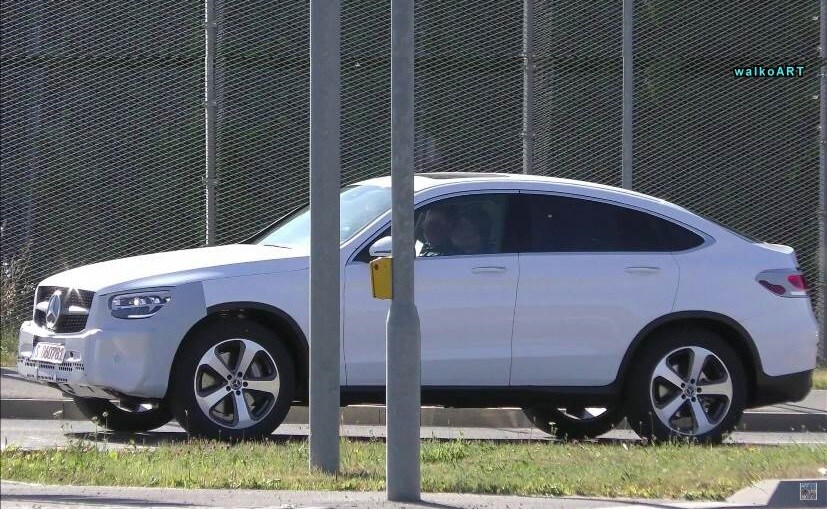 2019 Mercedes-Benz GLC Coupe Facelift Spied Testing 2019 Mercedes-Benz GLC Coupe Facelift Spied Testing