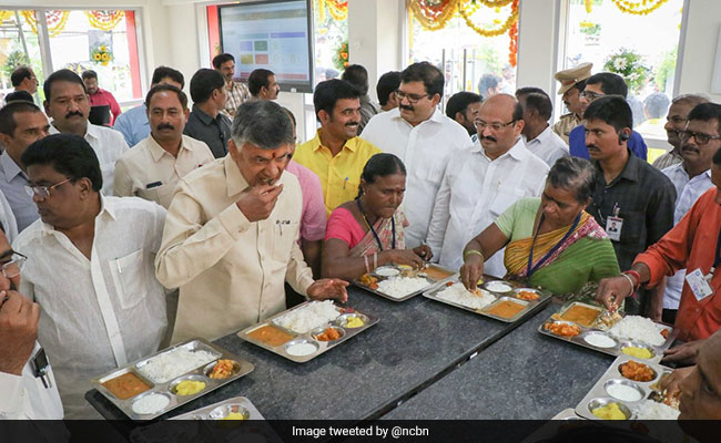 Anna Canteen Now In Andhra Pradesh. Benchmark - "KFC" Says Chief Minister