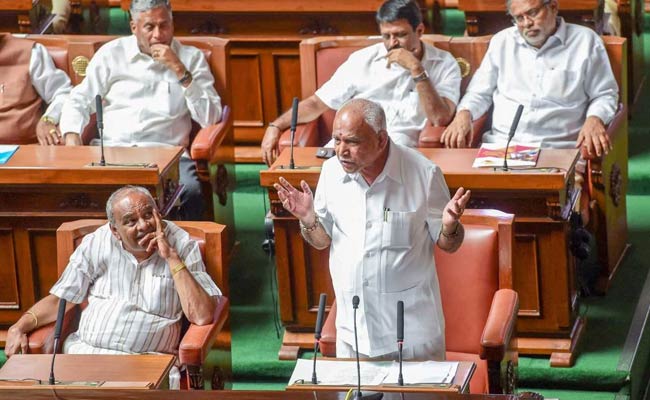 "I'm A Fighter": What BS Yeddyurappa Said In His Resignation Speech