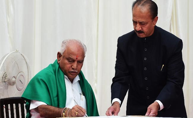 BS Yeddyurappa One Day Chief Minister, Says Congress In Jibe At Karnataka Swearing-In