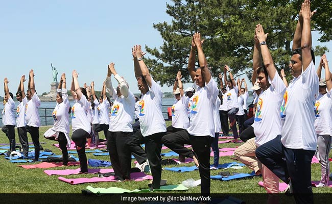 Week-Long International Yoga Day Celebrations Begin In US