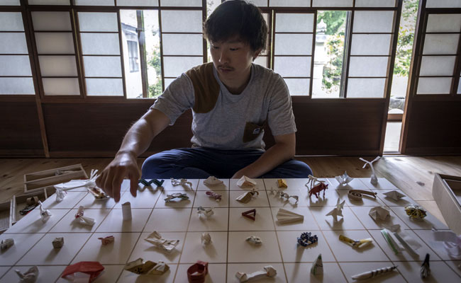 A 'Japanese Tip': The Origami Art Left By Diners