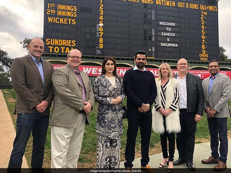 Zaheer Khan Felicitated At Adelaide Oval, Posts A Thank You Message