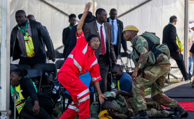 Police Look For Motive After 49 Hurt In Zimbabwe Election Blast